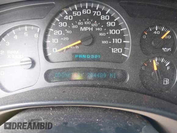 2003 Chevrolet Tahoe LS z VIN 1GNEC13Z53R308205, wystawiony jako IAAI lot #42366442 z przebiegiem 204 409 mil mil oraz . Historia ofert i sprzedaży dostępna na DreamBid. Obrazek 7.