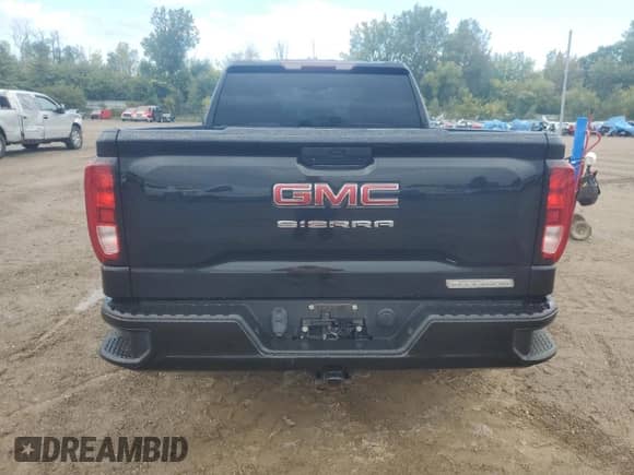 2019 GMC Sierra 1500 Elevation with VIN 1GTR9CED7KZ251672, listed as a Copart auction lot 81018725 with 100,667 mi miles and Clean title. Bid and sale history available at DreamBid. Image 6.