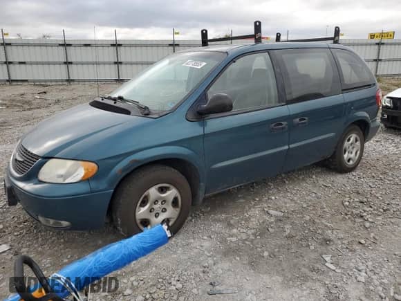 2002 Dodge Caravan SE with VIN 1B4GP25332B651832, listed as a Copart auction lot 82278555 with 191,605 mi miles and Clean title. Bid and sale history available at DreamBid. Image 1.