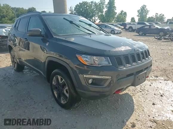 2017 Jeep Compass Trailhawk with VIN 3C4NJDDB3HT630454, listed as a Copart auction lot 63787745 with 166,709 mi miles and Clean title. Bid and sale history available at DreamBid. Image 14.