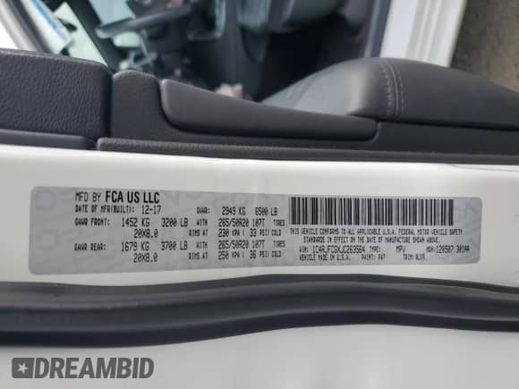 2018 Jeep Grand Cherokee Overland с VIN 1C4RJFCGXJC263564, выставлен на аукционе Copart как лот 86516545 с пробегом 80 123 миль миль и Списание • Salvage title. История ставок и продаж доступна на DreamBid. Изображение 13.