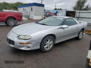 2002 Chevrolet Camaro with VIN 2G1FP22K322123091, listed as a Copart auction lot 89440345 with 130,075 mi miles and Clean title. Bid and sale history available at DreamBid. Image 1.