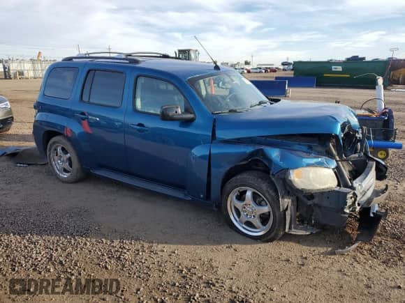 2009 Chevrolet HHR 1LT with VIN 3GNCA23V69S529284, listed as a Copart auction lot 81870575 with 138,976 mi miles and Salvage title. Bid and sale history available at DreamBid. Image 4.