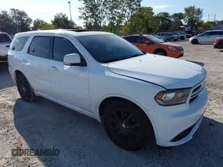 2015 Dodge Durango R/T with VIN 1C4SDJCT1FC236396, listed as a IAAI auction lot 43187501 with 147,134 mi miles and . Bid and sale history available at DreamBid. Image 1.