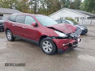 2017 Chevrolet Traverse LT z VIN 1GNKRHKD0HJ228848, wystawiony jako IAAI lot #43293311 z przebiegiem 48 343 mil mil oraz . Historia ofert i sprzedaży dostępna na DreamBid. Obrazek 1.