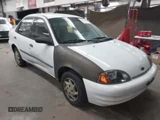 2001 Chevrolet Metro Lsi with VIN 2C1MR522816702155, listed as a IAAI auction lot 41829889 with 162,769 mi miles and . Bid and sale history available at DreamBid. Image 1.
