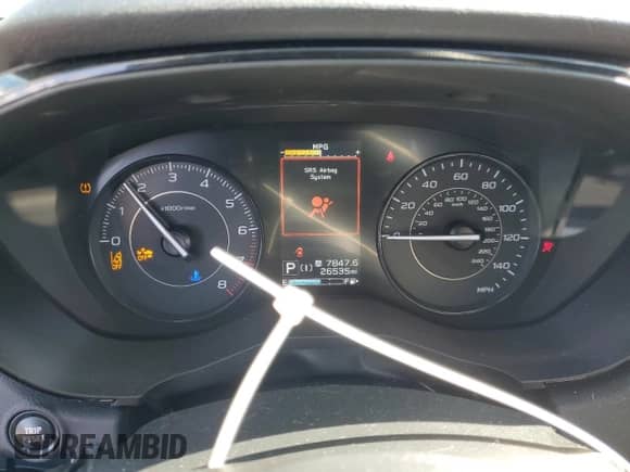 2021 Subaru Impreza Premium with VIN 4S3GTAV68M3702161, listed as a Copart auction lot 56279445 with 26,535 mi miles and Salvage title. Bid and sale history available at DreamBid. Image 9.