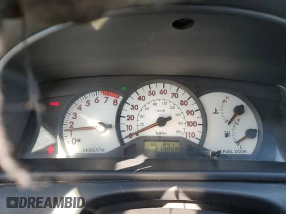 2003 Toyota Corolla LE с VIN 1NXBR32E83Z109758, выставлен на аукционе Copart как лот 84276785 с пробегом 213 859 миль миль и Списание • Salvage title. История ставок и продаж доступна на DreamBid. Изображение 9.
