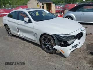 2019 BMW 4 Series 430i xDrive z VIN WBA4J3C55KBL08387, wystawiony jako IAAI lot #42248405 z przebiegiem 115 017 mil mil oraz . Historia ofert i sprzedaży dostępna na DreamBid. Obrazek 1.