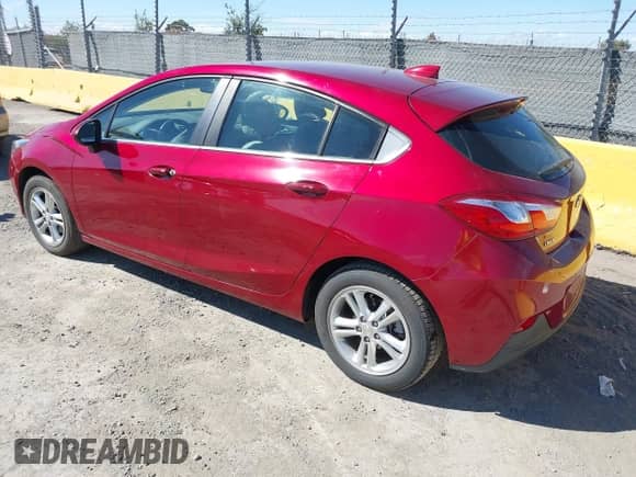 2017 Chevrolet Cruze LT with VIN 3G1BE6SM7HS581684, listed as a IAAI auction lot 43172860 with 63,468 mi miles and . Bid and sale history available at DreamBid. Image 3.