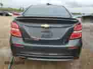 2017 Chevrolet Sonic LT with VIN 1G1JD5SB5H4104243, listed as a Copart auction lot 47385675 with 93,089 mi miles and Non repairable. Bid and sale history available at DreamBid. Image 6.