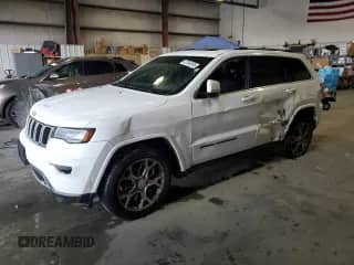 2018 Jeep Grand Cherokee Sterling with VIN 1C4RJEBG8JC223463, listed as a Copart auction lot 67548995 with 172,490 mi miles and Salvage title. Bid and sale history available at DreamBid. Image 1.