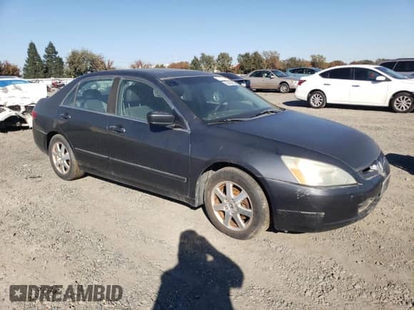 2005 Honda Accord EX-L with VIN 1HGCM66835A046992, listed as a Copart auction lot 90432695 with Not provided miles and Non repairable. Bid and sale history available at DreamBid. Image 4.