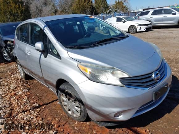 2014 Nissan Note SV with VIN 3N1CE2CP0EL423502, listed as a IAAI auction lot 41606937 with 119,649 mi miles and . Bid and sale history available at DreamBid. Image 1.
