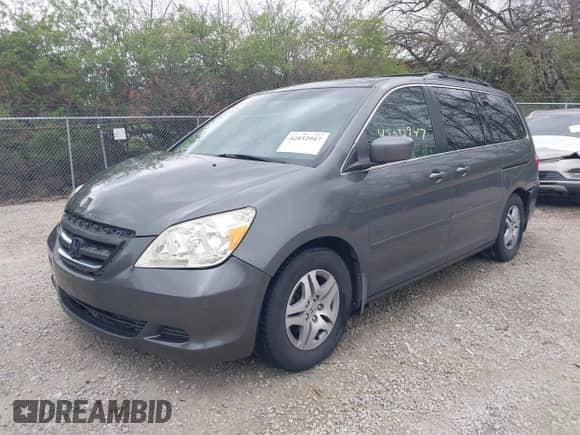 2007 Honda Odyssey EX-L с VIN 5FNRL38767B406636, выставлен на аукционе IAAI как лот 42032947 с пробегом 228 139 миль миль и . История ставок и продаж доступна на DreamBid. Изображение 2.