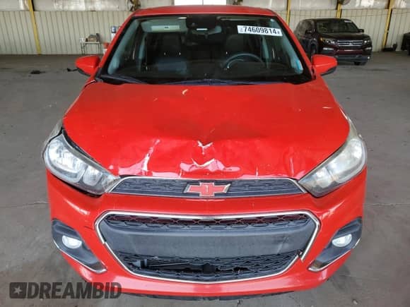 2016 Chevrolet Spark LT z VIN KL8CF6SA8GC561956, wystawiony jako Copart lot #74609814 z przebiegiem 120 301 mil mil oraz Szkoda całkowita • Salvage title. Historia ofert i sprzedaży dostępna na DreamBid. Obrazek 5.