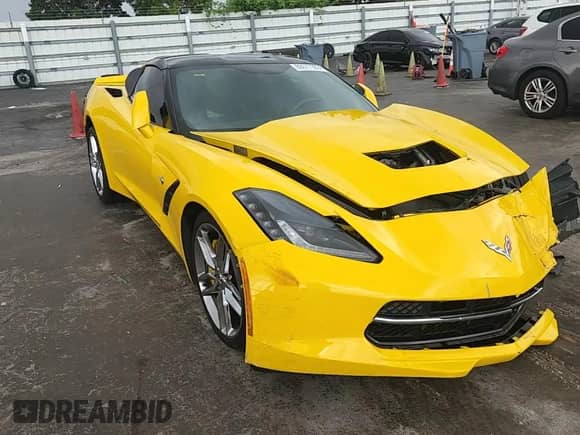 2014 Chevrolet Corvette Z51 3LT with VIN 1G1YM2D7XE5101804, listed as a Copart auction lot 80077985 with 55,821 mi miles and Salvage title. Bid and sale history available at DreamBid. Image 13.