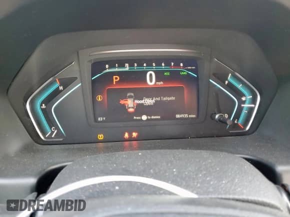 2018 Honda Odyssey Elite with VIN 5FNRL6H9XJB000255, listed as a Copart auction lot 81934885 with 84,935 mi miles and Salvage title. Bid and sale history available at DreamBid. Image 9.