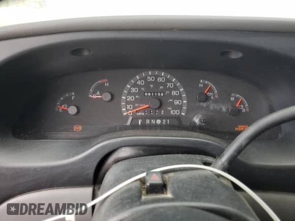 1999 Ford Econoline Cargo z VIN 1FTRE1427XHA24379, wystawiony jako Copart lot #63539135 z przebiegiem 91 158 mil mil oraz Czysty tytuł • Clean title. Historia ofert i sprzedaży dostępna na DreamBid. Obrazek 9.