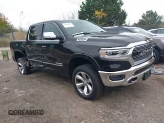 2019 Ram 1500 Limited z VIN 1C6SRFHT5KN761149, wystawiony jako IAAI lot #43480023 z przebiegiem 76 672 mil mil oraz . Historia ofert i sprzedaży dostępna na DreamBid. Obrazek 1.
