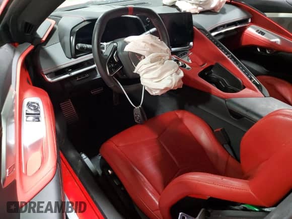 2020 Chevrolet Corvette 2LT с VIN 1G1Y72D41L5119344, выставлен на аукционе Copart как лот 55598304 с пробегом Не указан миль и Списание • Salvage title. История ставок и продаж доступна на DreamBid. Изображение 8.