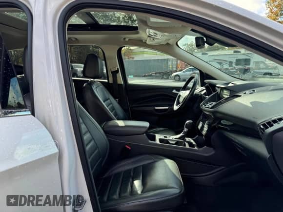 2017 Ford Escape Titanium with VIN 1FMCU9JD7HUE28039, listed as a Copart auction lot 89850105 with 107,762 mi miles and Clean title. Bid and sale history available at DreamBid. Image 9.