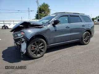 2017 Dodge Durango R/T z VIN 1C4SDJCTXHC691914, wystawiony jako Copart lot #64691915 z przebiegiem 92 142 mil mil oraz Czysty tytuł • Clean title. Historia ofert i sprzedaży dostępna na DreamBid. Obrazek 1.