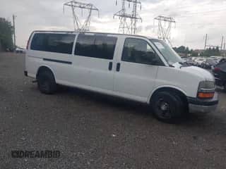 2011 Chevrolet Express Passenger 1LT с VIN 1GAZG1FG3B1143835, выставлен на аукционе IAAI как лот 42649421 с пробегом 162 129 миль миль и . История ставок и продаж доступна на DreamBid. Изображение 1.