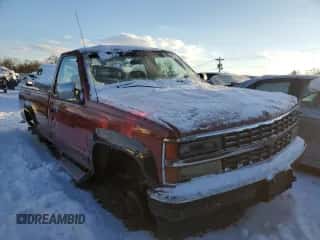1991 Chevrolet Silverado 2500 с VIN 1GCGK24K4ME197960, выставлен на аукционе Copart как лот 89254185 с пробегом 1 321 913 миль миль и Чистый • Clean title. История ставок и продаж доступна на DreamBid. Изображение 4.
