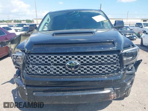 2021 Toyota Tundra SR5 with VIN 5TFEY5F17MX283781, listed as a IAAI auction lot 43207199 with 50,988 mi miles and . Bid and sale history available at DreamBid. Image 12.