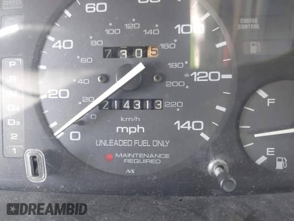 1996 Honda Accord LX with VIN 1HGCD563XTA292224, listed as a IAAI auction lot 43216693 with 214,313 mi miles and . Bid and sale history available at DreamBid. Image 7.