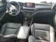 2021 Hyundai Tucson Sport with VIN KM8J33ALXMU305876, listed as a Copart auction lot 86336224 with 37,434 mi miles and Non repairable. Bid and sale history available at DreamBid. Image 8.