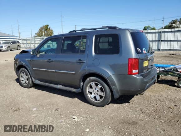 2009 Honda Pilot Touring with VIN 5FNYF48949B020925, listed as a Copart auction lot 81950155 with 224,971 mi miles and Clean title. Bid and sale history available at DreamBid. Image 2.