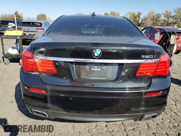 2011 BMW 7 Series 750i with VIN WBAKA8C5XBCY36358, listed as a Copart auction lot 89549635 with 153,113 mi miles and Clean title. Bid and sale history available at DreamBid. Image 6.
