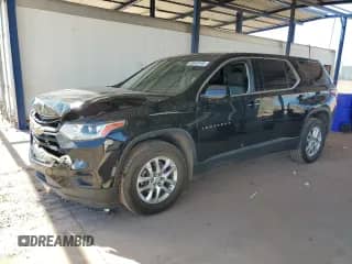 2019 Chevrolet Traverse LS с VIN 1GNERFKW1KJ130891, выставлен на аукционе Copart как лот 80649185 с пробегом 91 875 миль миль и Списание • Salvage title. История ставок и продаж доступна на DreamBid. Изображение 1.