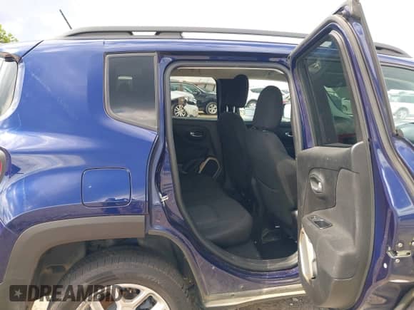 2017 Jeep Renegade Altitude with VIN ZACCJBBB0HPE65291, listed as a IAAI auction lot 43341027 with 107,891 mi miles and . Bid and sale history available at DreamBid. Image 8.