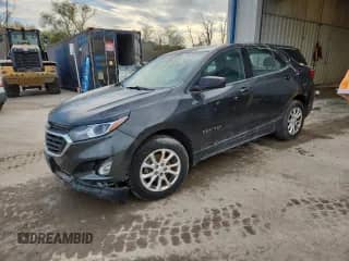 2018 Chevrolet Equinox LS with VIN 3GNAXHEV9JL114707, listed as a Copart auction lot 87463285 with 122,269 mi miles and Clean title. Bid and sale history available at DreamBid. Image 1.