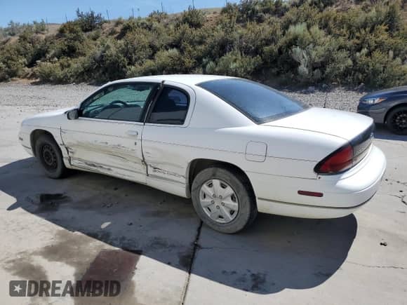 1998 Chevrolet Monte Carlo LS с VIN 2G1WW12M5W9301529, выставлен на аукционе Copart как лот 61875785 с пробегом 230 863 миль миль и Списание • Salvage title. История ставок и продаж доступна на DreamBid. Изображение 2.