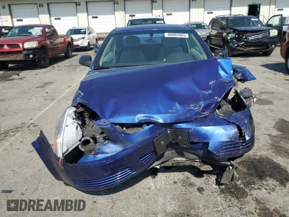 2007 Chevrolet Cobalt LS с VIN 1G1AK15F877204055, выставлен на аукционе Copart как лот 80803965 с пробегом Не указан миль и Списание • Salvage title. История ставок и продаж доступна на DreamBid. Изображение 5.