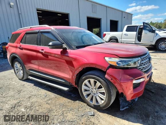 2020 Ford Explorer Limited z VIN 1FMSK7FH7LGA58929, wystawiony jako Copart lot #82542795 z przebiegiem 46 429 mil mil oraz Nie do naprawy • Non repairable. Historia ofert i sprzedaży dostępna na DreamBid. Obrazek 4.