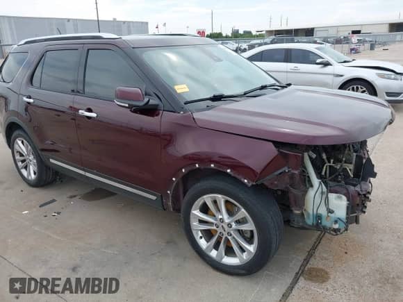 2018 Ford Explorer Limited z VIN 1FM5K7F84JGB26601, wystawiony jako IAAI lot #43070485 z przebiegiem 92 589 mil mil oraz . Historia ofert i sprzedaży dostępna na DreamBid. Obrazek 1.