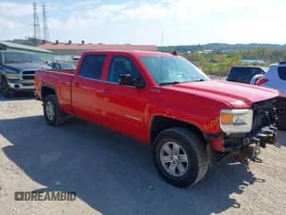 2015 GMC Sierra 1500 SLE with VIN 3GTU2UEC0FG105793, listed as a IAAI auction lot 43201630 with 150,026 mi miles and . Bid and sale history available at DreamBid. Image 1.