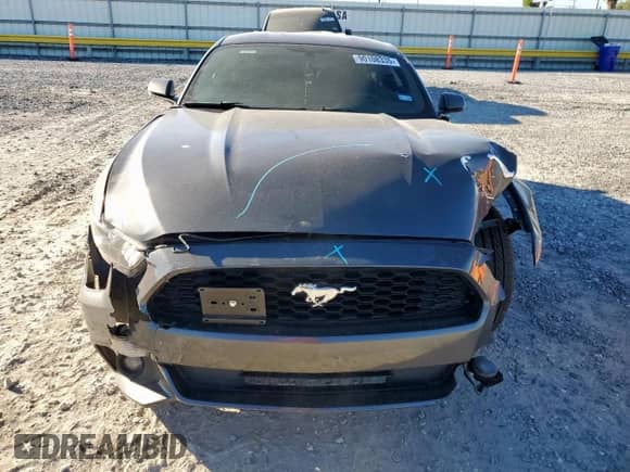 2015 Ford Mustang EcoBoost Premium with VIN 1FA6P8THXF5412773, listed as a Copart auction lot 90108335 with 80,686 mi miles and Salvage title. Bid and sale history available at DreamBid. Image 5.