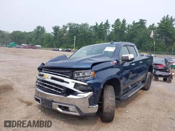 2019 Chevrolet Silverado 1500 LTZ with VIN 1GCRYGED9KZ254101, listed as a IAAI auction lot 42872328 with Not provided miles and . Bid and sale history available at DreamBid. Image 2.