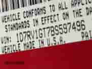 2011 Ram 1500 SLT z VIN 1D7RV1GT7BS597496, wystawiony jako IAAI lot #43042201 z przebiegiem 185 198 mil mil oraz . Historia ofert i sprzedaży dostępna na DreamBid. Obrazek 9.
