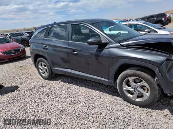 2022 Hyundai Tucson SE with VIN 5NMJACAE8NH061746, listed as a Copart auction lot 64848115 with 84,125 mi miles and Salvage title. Bid and sale history available at DreamBid. Image 13.