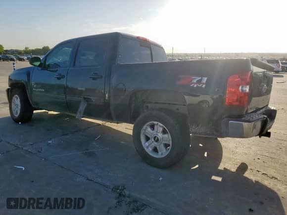 2013 Chevrolet Silverado 1500 LT with VIN 3GCPKSE74DG299858, listed as a Copart auction lot 67018635 with 116,510 mi miles and Salvage title. Bid and sale history available at DreamBid. Image 2.