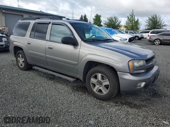 2005 Chevrolet TrailBlazer LT with VIN 1GNET16S456115742, listed as a Copart auction lot 56933195 with 161,418 mi miles and Salvage title. Bid and sale history available at DreamBid. Image 4.