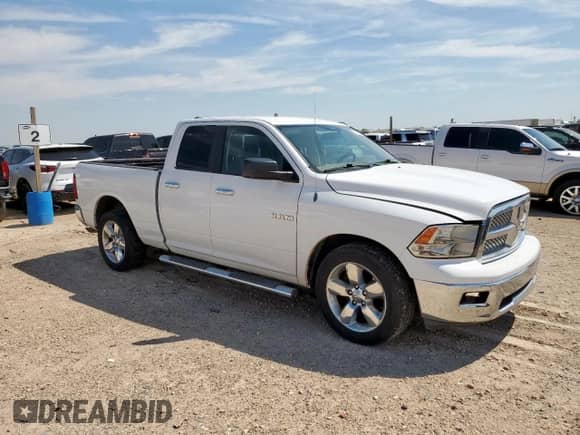 2010 Dodge 1500 SLT with VIN 1D7RB1GP4AS141871, listed as a Copart auction lot 68866015 with 209,058 mi miles and Clean title. Bid and sale history available at DreamBid. Image 4.