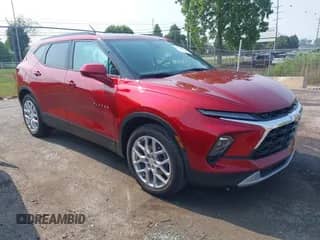 2024 Chevrolet Blazer LT with VIN 3GNKBCR43RS128630, listed as a IAAI auction lot 42730972 with 15,749 mi miles and . Bid and sale history available at DreamBid. Image 1.